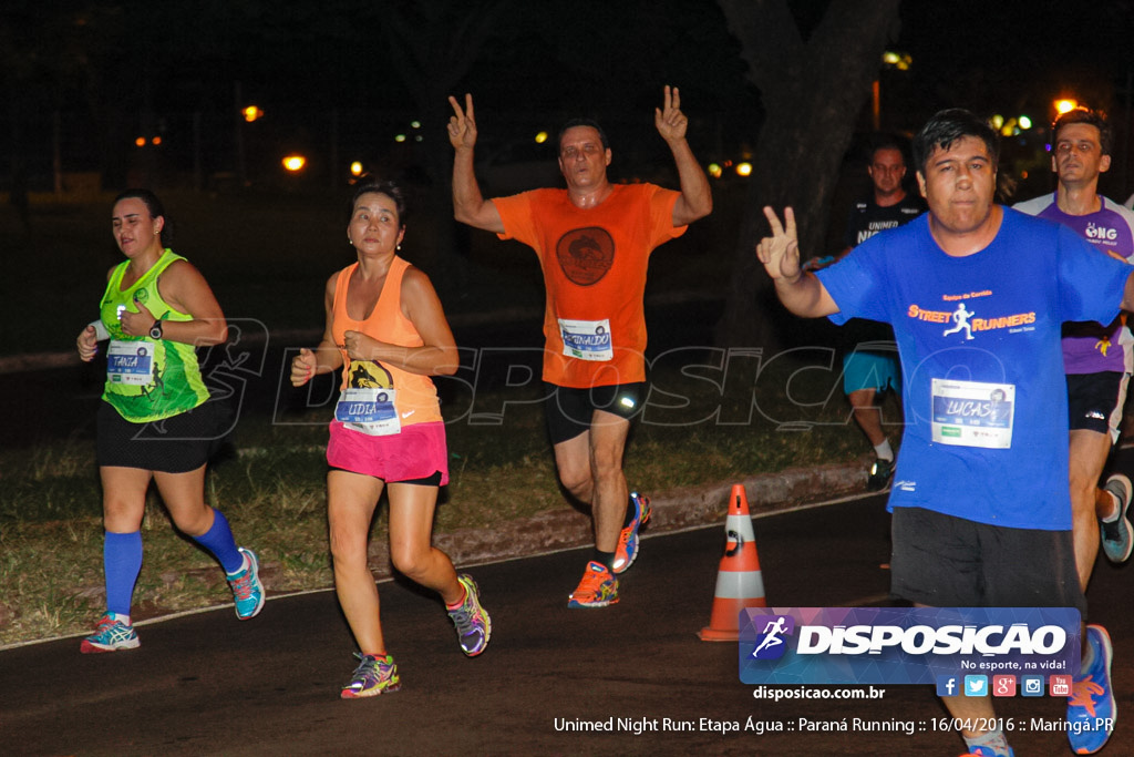 Unimed Night Run: Etapa Água :: Paraná Running 2016