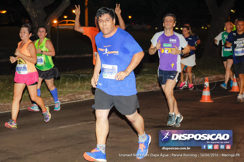 Unimed Night Run: Etapa Água :: Paraná Running 2016