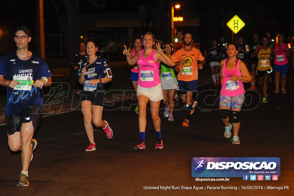 Unimed Night Run: Etapa Água :: Paraná Running 2016