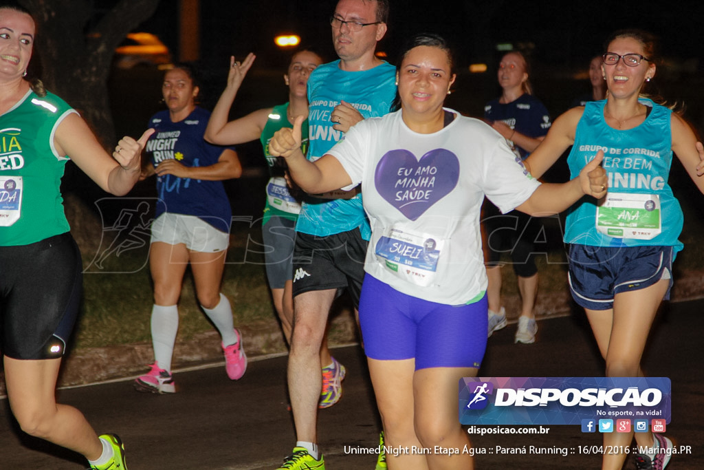 Unimed Night Run: Etapa Água :: Paraná Running 2016