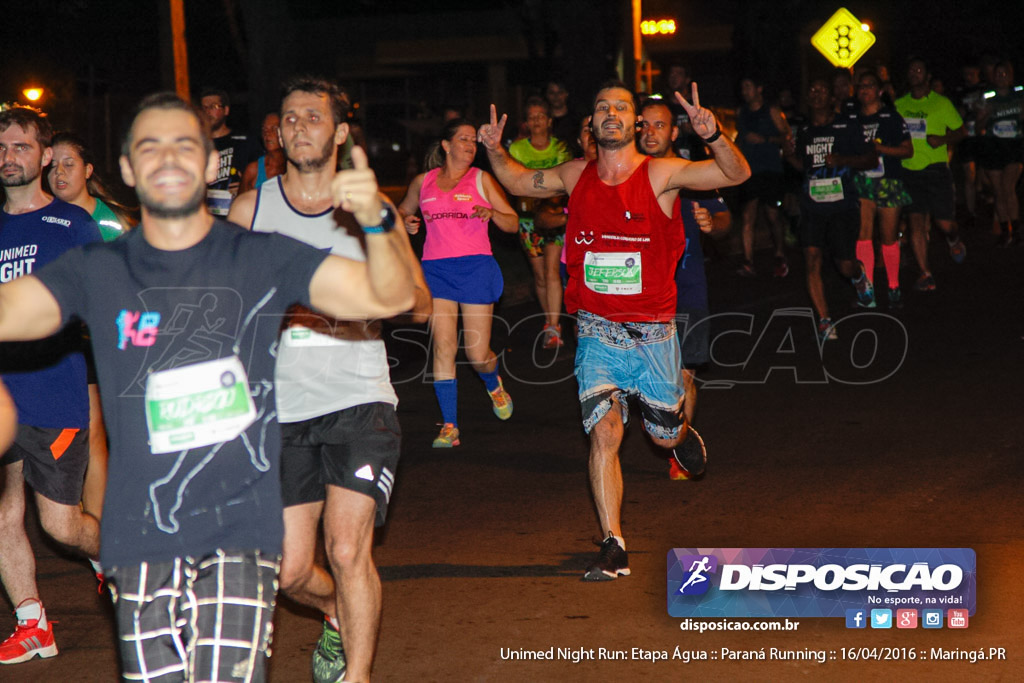 Unimed Night Run: Etapa Água :: Paraná Running 2016