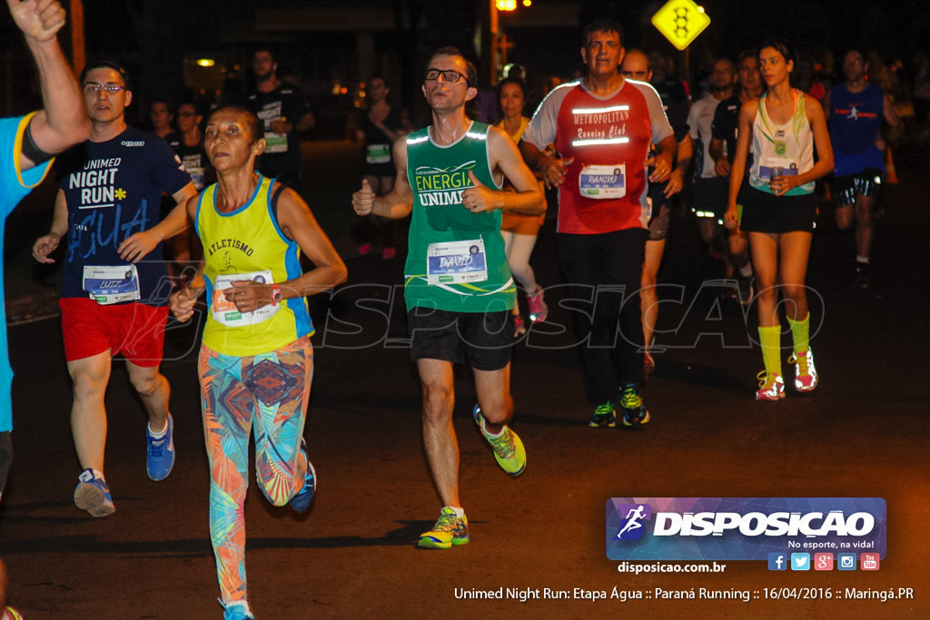 Unimed Night Run: Etapa Água :: Paraná Running 2016