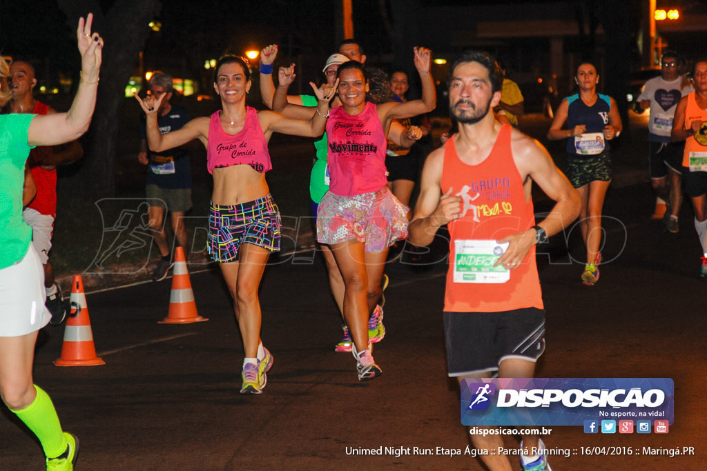 Unimed Night Run: Etapa Água :: Paraná Running 2016