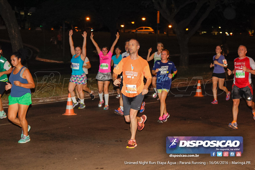 Unimed Night Run: Etapa Água :: Paraná Running 2016