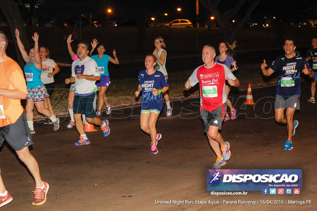 Unimed Night Run: Etapa Água :: Paraná Running 2016