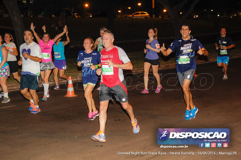 Unimed Night Run: Etapa Água :: Paraná Running 2016