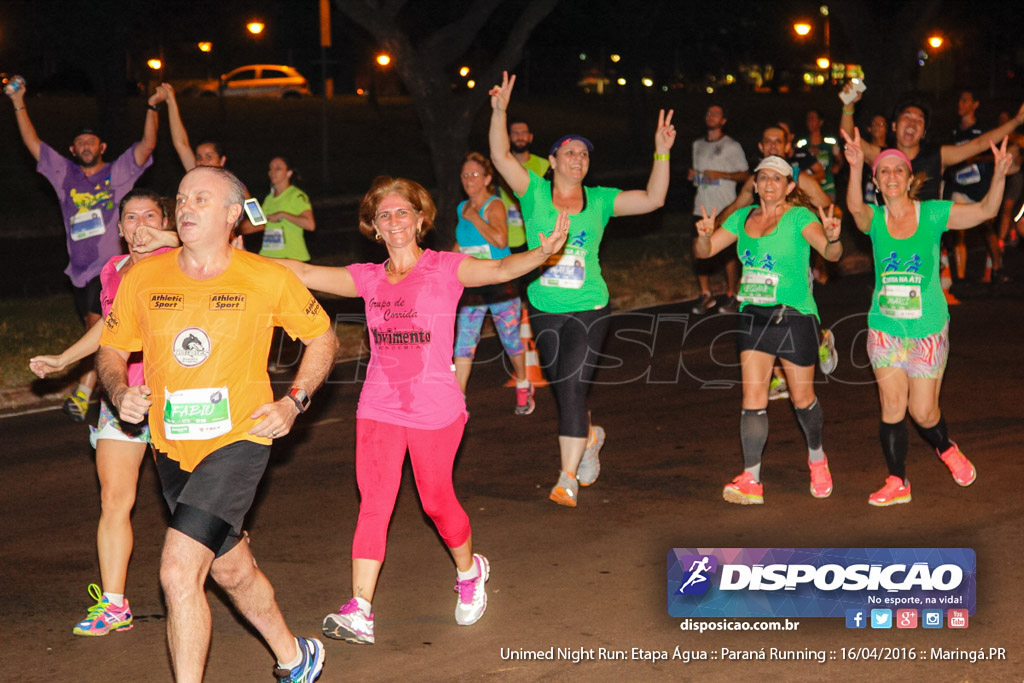 Unimed Night Run: Etapa Água :: Paraná Running 2016