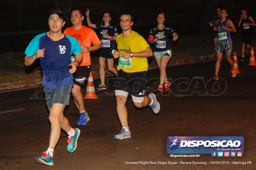 Unimed Night Run: Etapa Água :: Paraná Running 2016