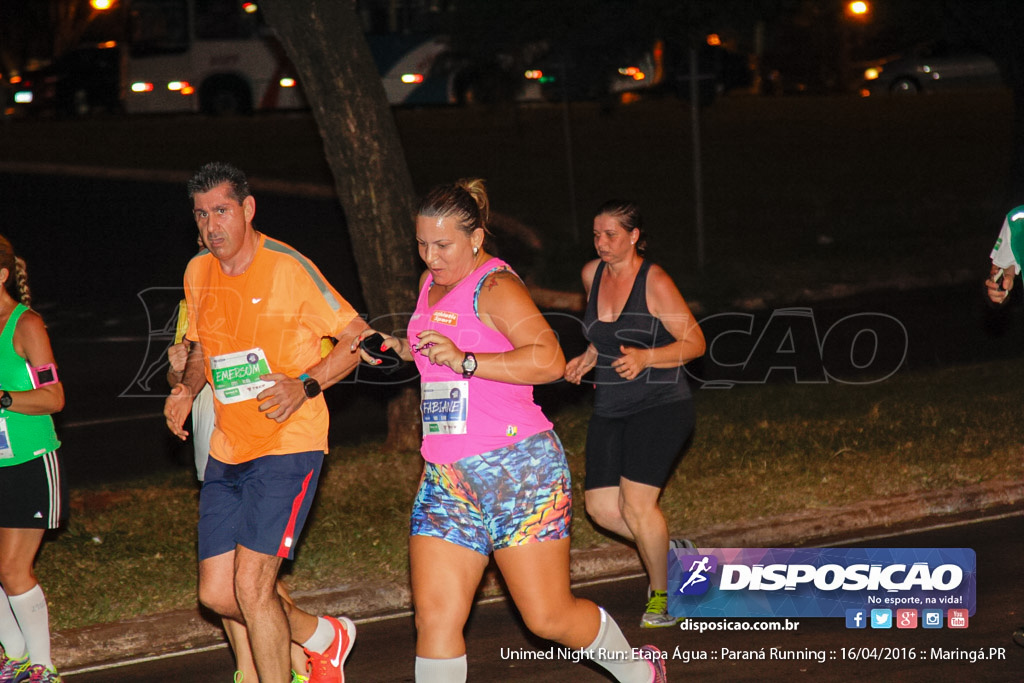 Unimed Night Run: Etapa Água :: Paraná Running 2016