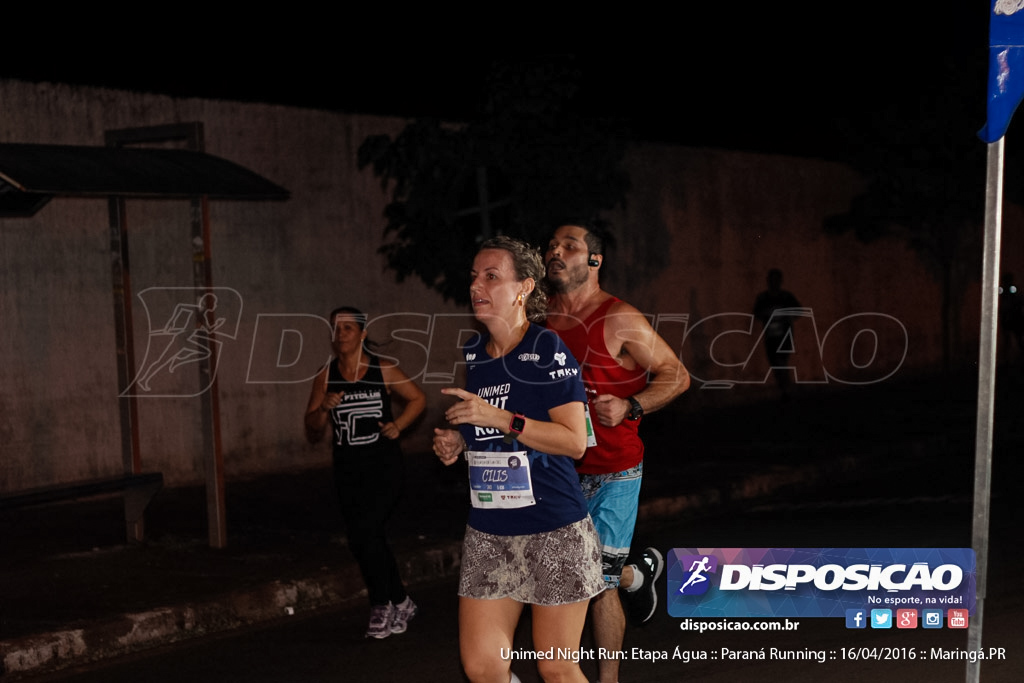 Unimed Night Run: Etapa Água :: Paraná Running 2016