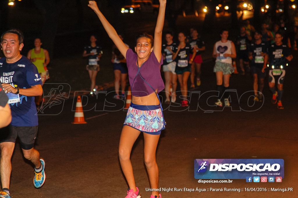 Unimed Night Run: Etapa Água :: Paraná Running 2016