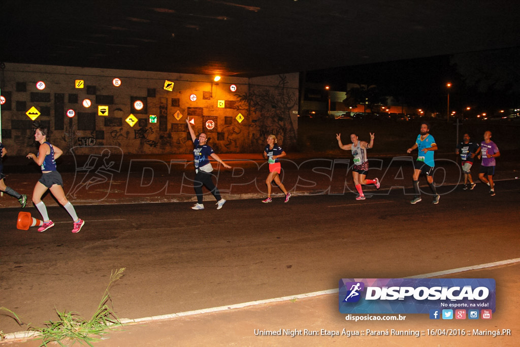 Unimed Night Run: Etapa Água :: Paraná Running 2016