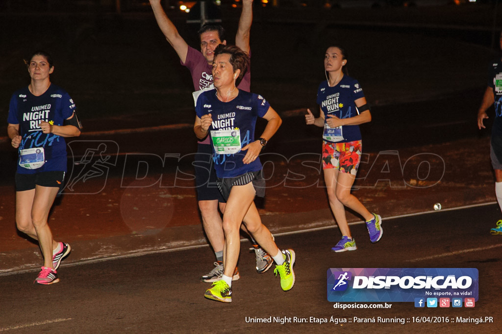 Unimed Night Run: Etapa Água :: Paraná Running 2016