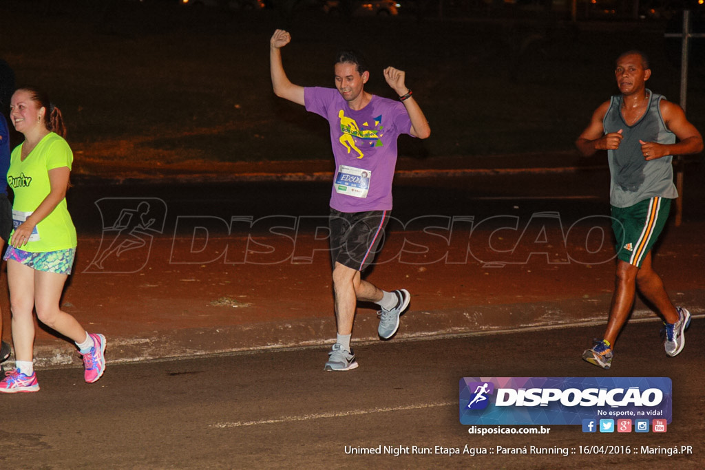 Unimed Night Run: Etapa Água :: Paraná Running 2016