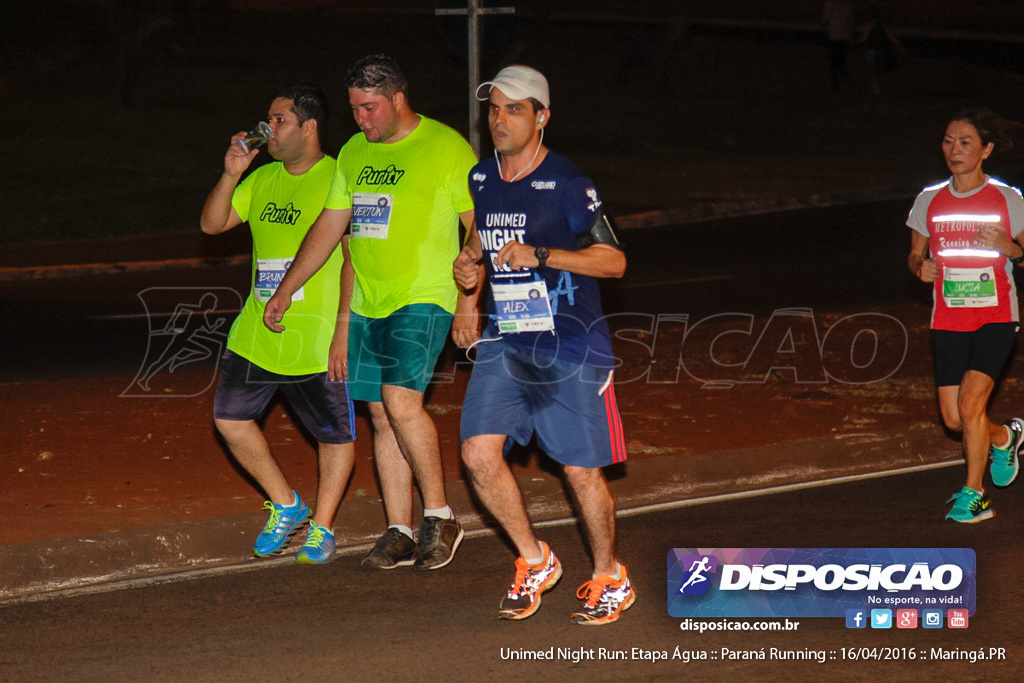 Unimed Night Run: Etapa Água :: Paraná Running 2016