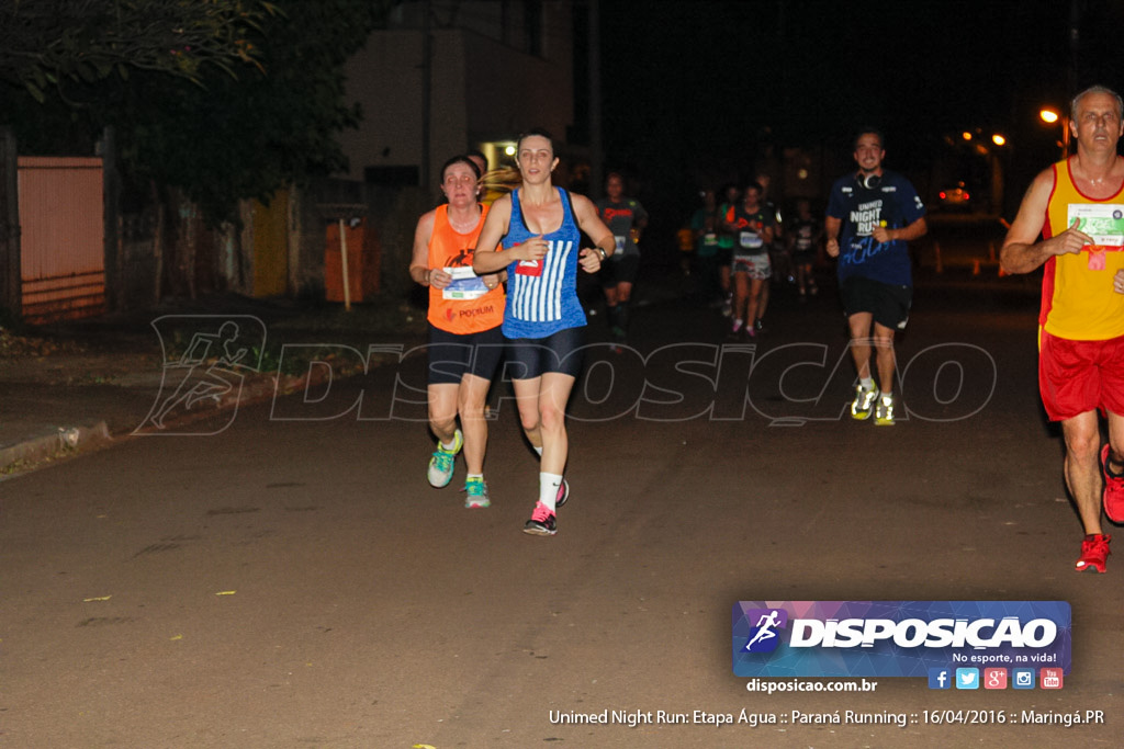 Unimed Night Run: Etapa Água :: Paraná Running 2016