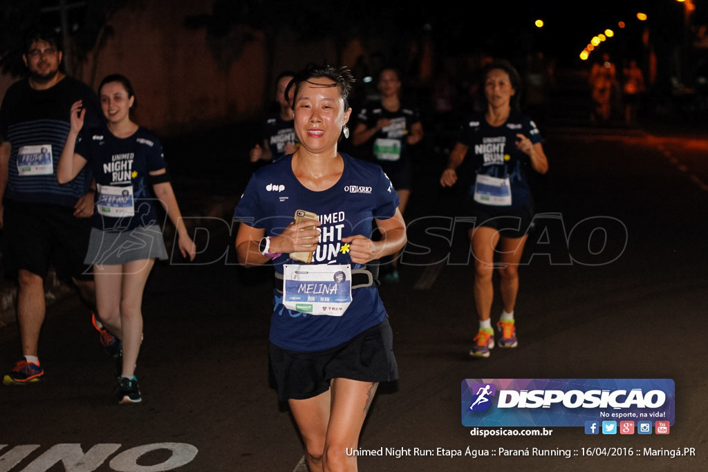 Unimed Night Run: Etapa Água :: Paraná Running 2016