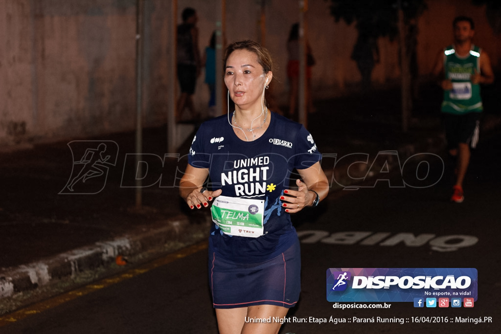 Unimed Night Run: Etapa Água :: Paraná Running 2016