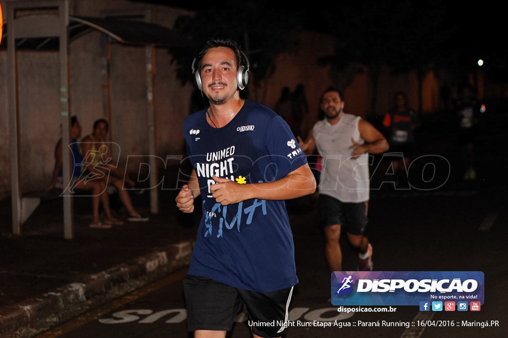 Unimed Night Run: Etapa Água :: Paraná Running 2016