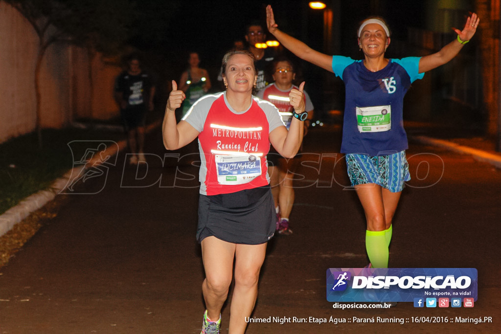 Unimed Night Run: Etapa Água :: Paraná Running 2016