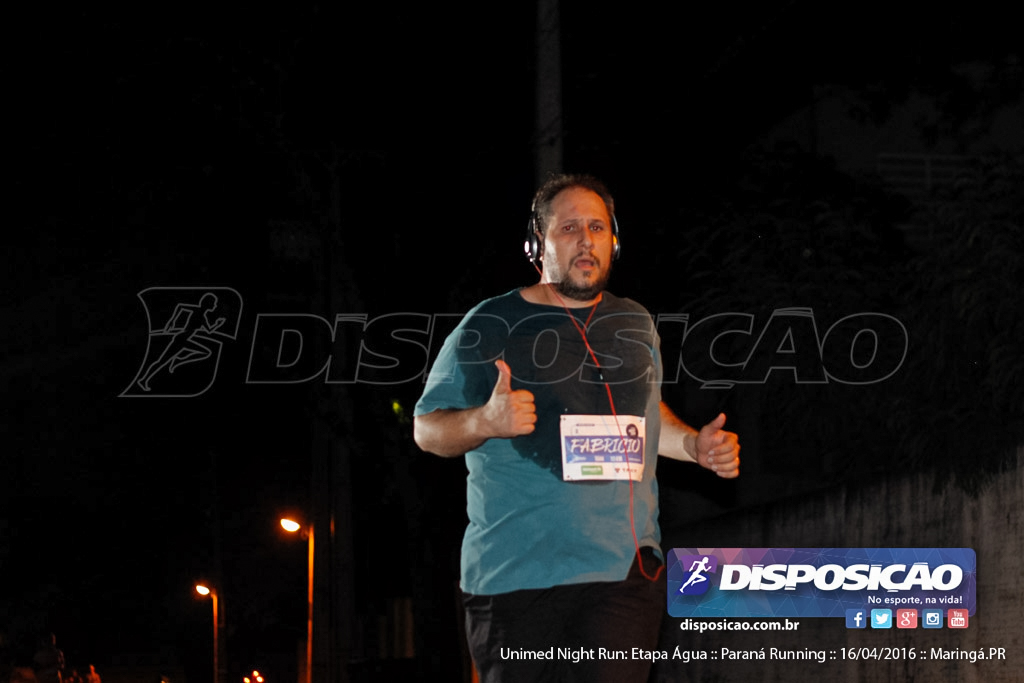 Unimed Night Run: Etapa Água :: Paraná Running 2016