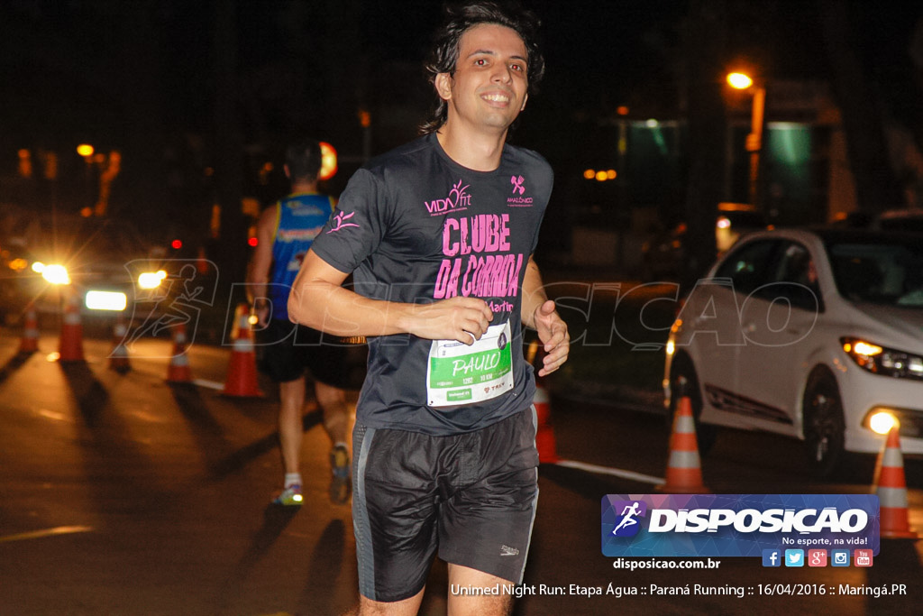 Unimed Night Run: Etapa Água :: Paraná Running 2016