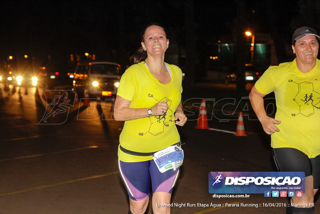 Unimed Night Run: Etapa Água :: Paraná Running 2016