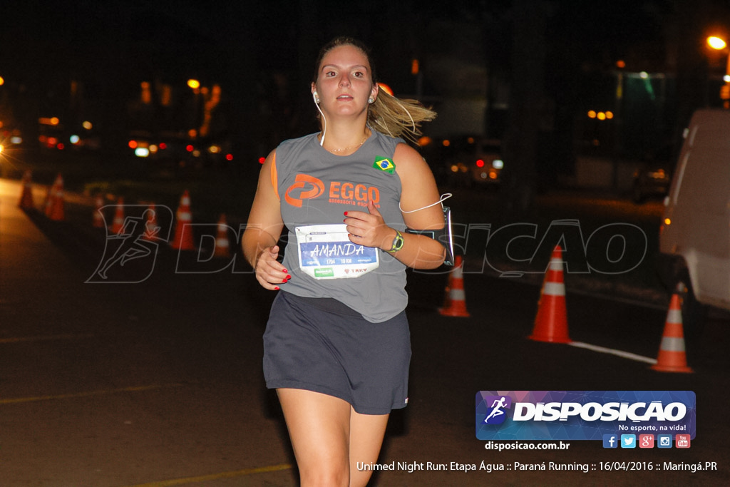 Unimed Night Run: Etapa Água :: Paraná Running 2016