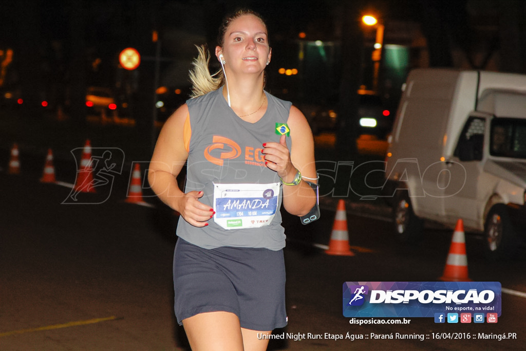 Unimed Night Run: Etapa Água :: Paraná Running 2016