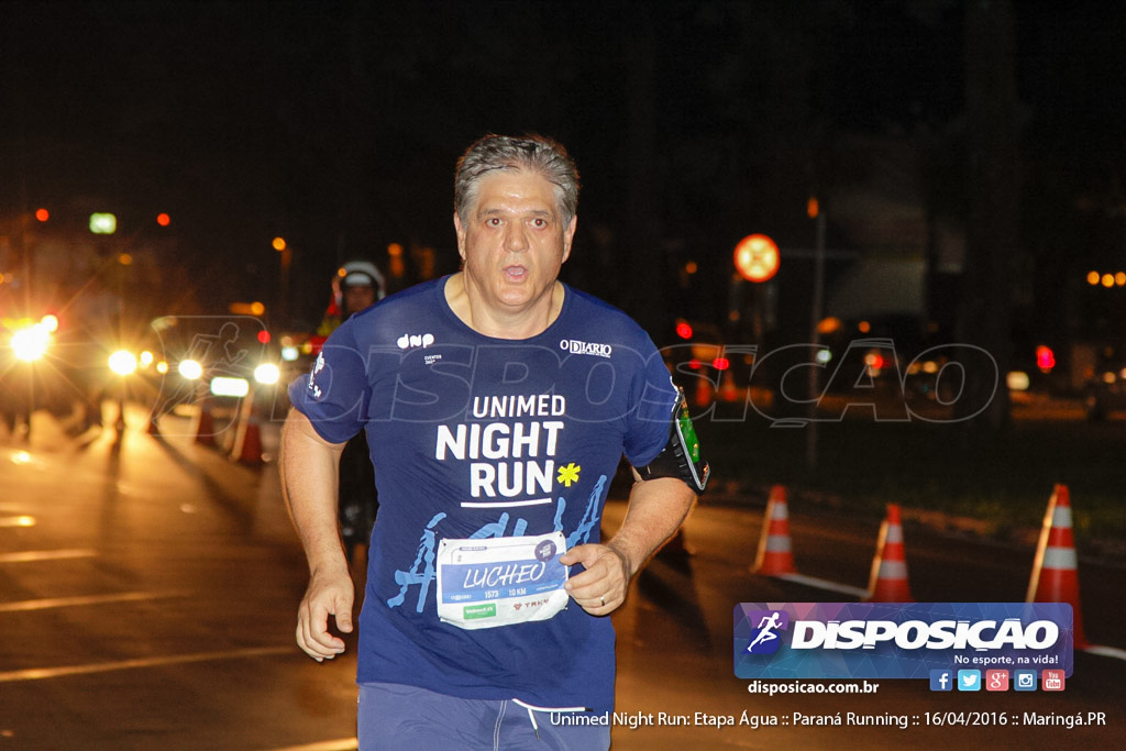 Unimed Night Run: Etapa Água :: Paraná Running 2016