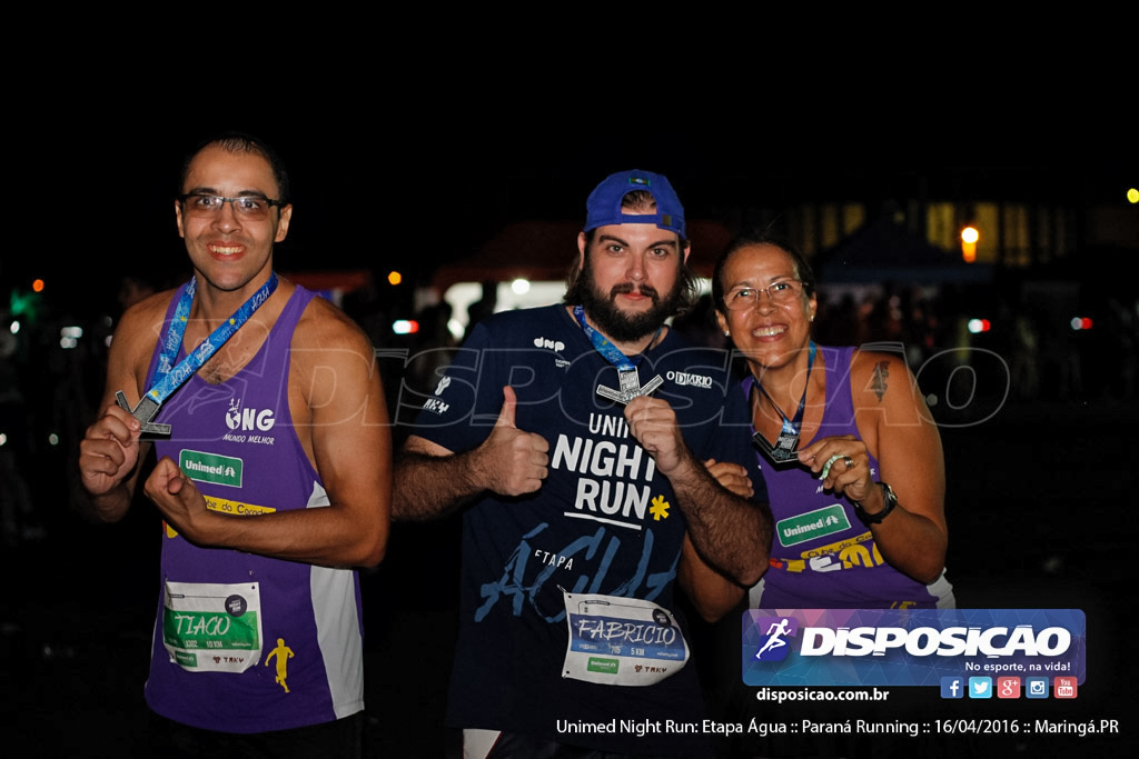 Unimed Night Run: Etapa Água :: Paraná Running 2016