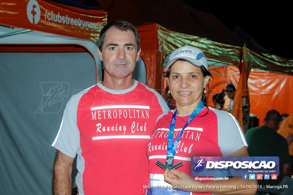 Unimed Night Run: Etapa Água :: Paraná Running 2016