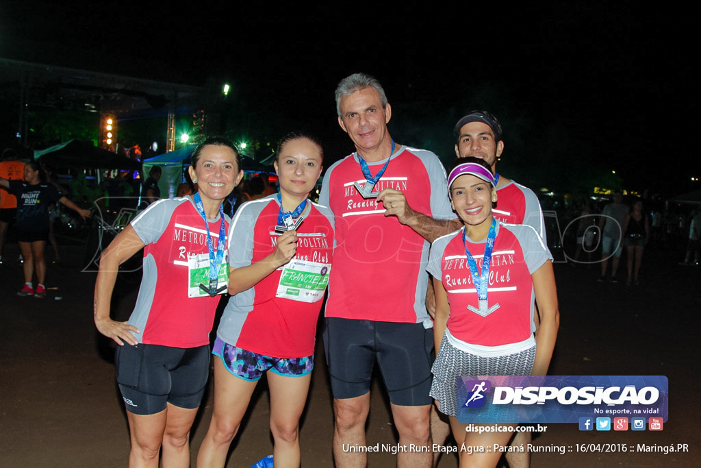 Unimed Night Run: Etapa Água :: Paraná Running 2016