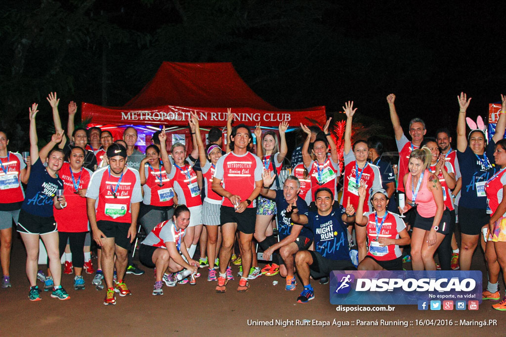 Unimed Night Run: Etapa Água :: Paraná Running 2016