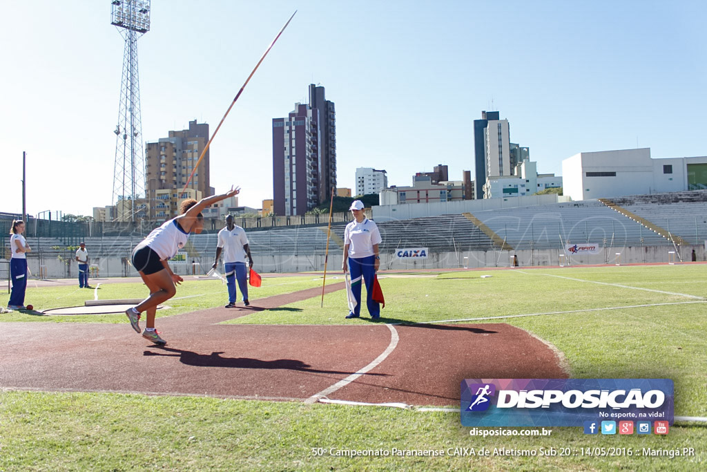 50º Campeonato Paranaense de Atletismo Sub 20