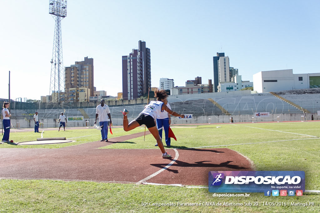 50º Campeonato Paranaense de Atletismo Sub 20