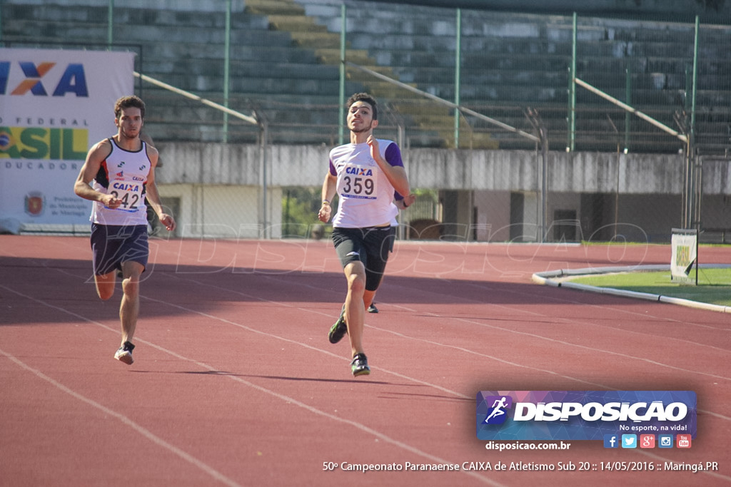 50º Campeonato Paranaense de Atletismo Sub 20