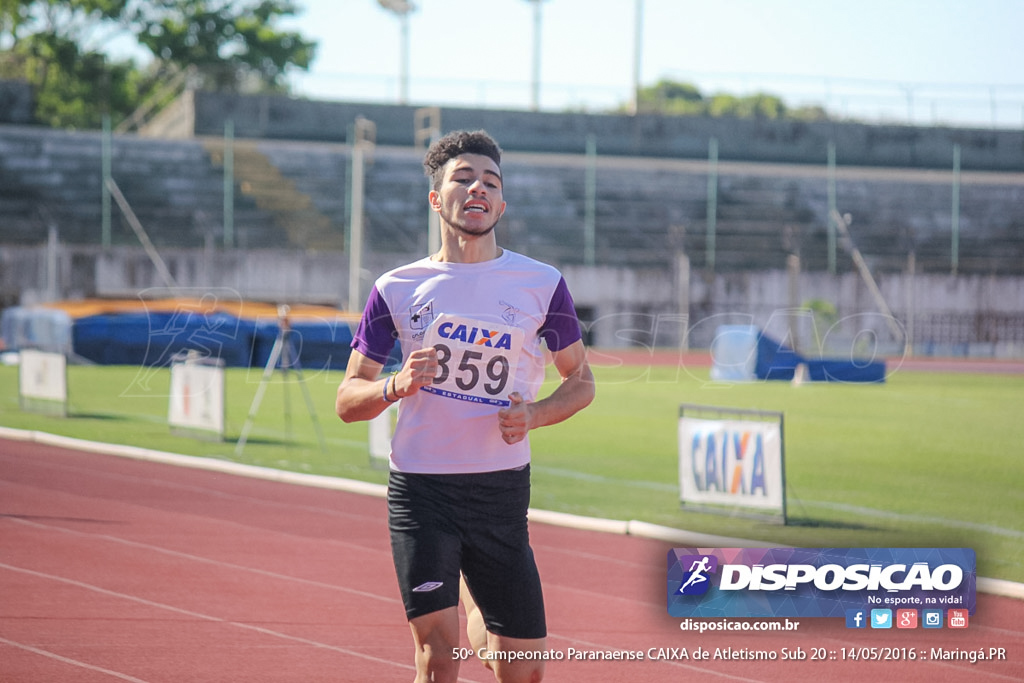 50º Campeonato Paranaense de Atletismo Sub 20