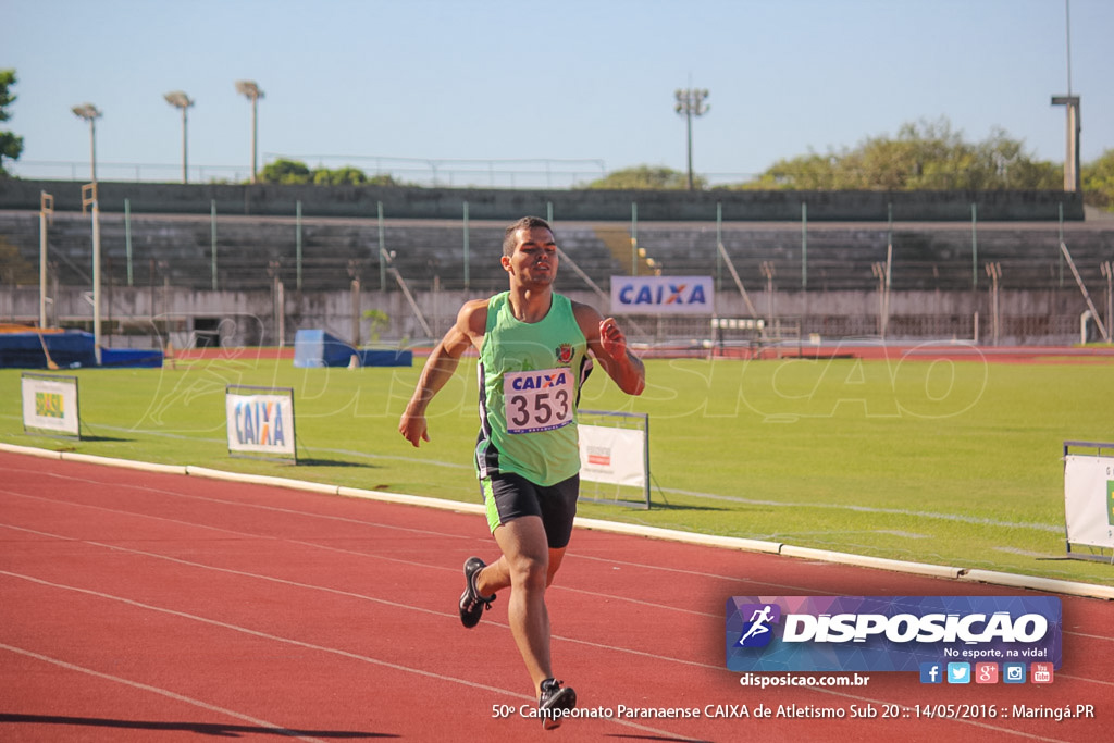 50º Campeonato Paranaense de Atletismo Sub 20