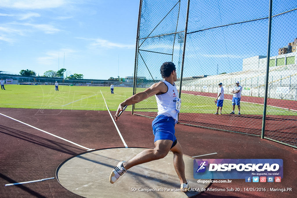 50º Campeonato Paranaense de Atletismo Sub 20