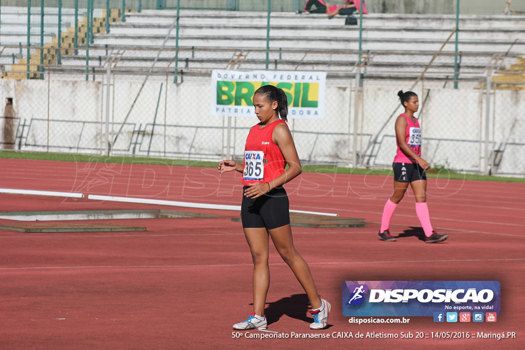 50º Campeonato Paranaense de Atletismo Sub 20