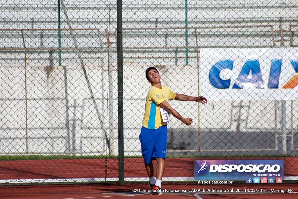 50º Campeonato Paranaense de Atletismo Sub 20