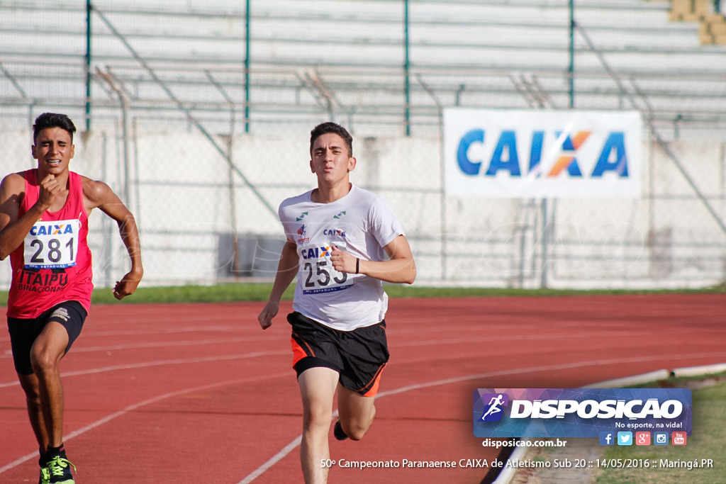 50º Campeonato Paranaense de Atletismo Sub 20