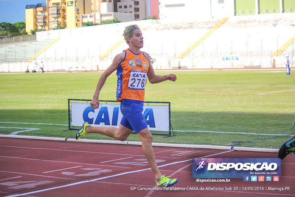 50º Campeonato Paranaense de Atletismo Sub 20