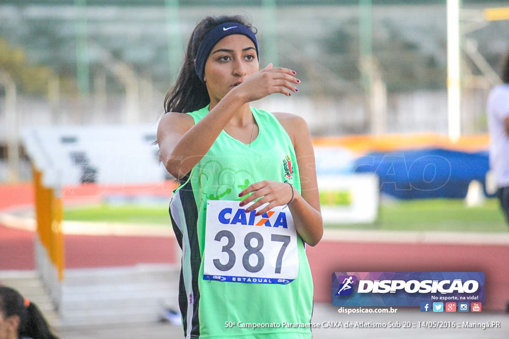 50º Campeonato Paranaense de Atletismo Sub 20