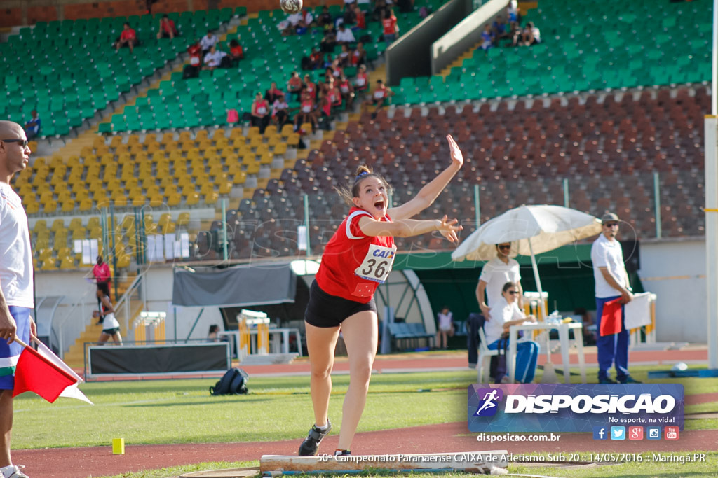 50º Campeonato Paranaense de Atletismo Sub 20