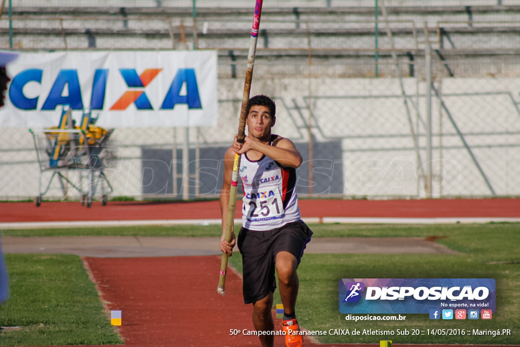 50º Campeonato Paranaense de Atletismo Sub 20