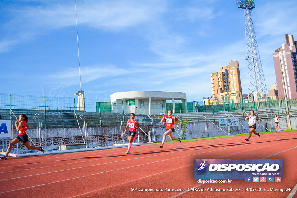 50º Campeonato Paranaense de Atletismo Sub 20