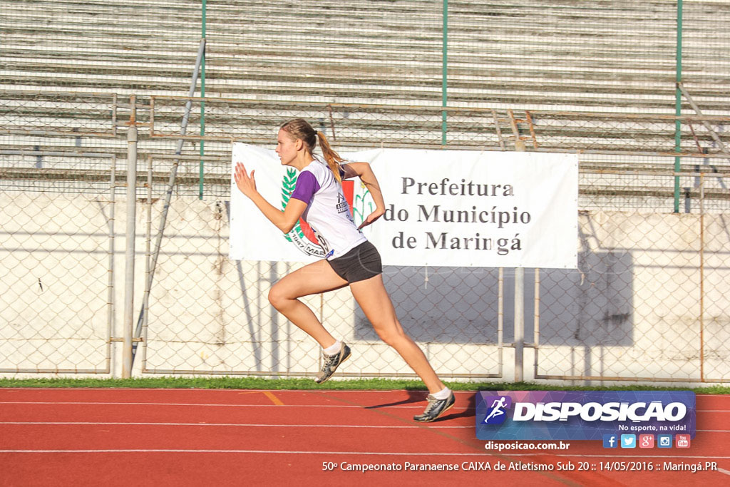 50º Campeonato Paranaense de Atletismo Sub 20