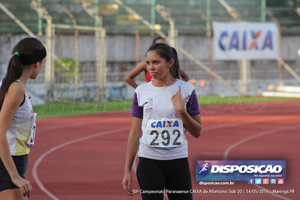 50º Campeonato Paranaense de Atletismo Sub 20